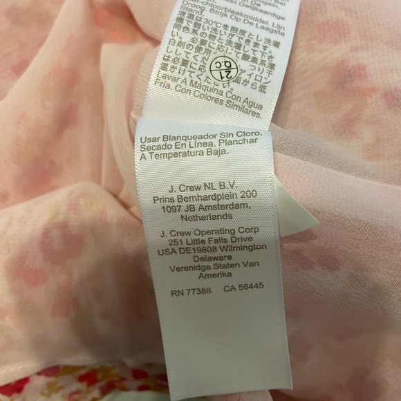 J Crew Multicolor Floral Blouse - Picture 9 of 10